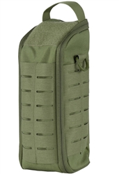 The CONDOR Field pouch can be used in a stand-alone orientation or attached to any MOLLE platform. The convenient all-around zipper design provides easy access and deep storage of contents