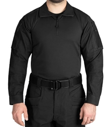 First Tactical Defender Series Quarter-Zip Tactical Shirt with Cordura sleeves â€“ Canadian police and military use