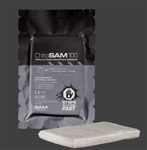 ChitoSAM™ 100 is a high-performance hemostatic, non-woven chitosan dressing spun directly from chitosan derived from crustaceans or snow crab shells. Designed to control bleeding of lacerations, minor cuts and abrasions rapidly