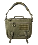 First Tactical Summit Side Satchel shown from front with flap closed