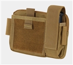 Secure vital accessories to your kit when you use the Annex Admin Pouch from Condor Outdoor.