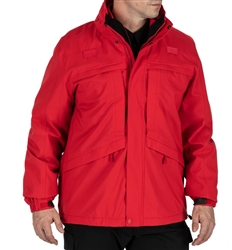 The 5.11 tactical 3–in–1 Parka 2.0 The warm and breathable fleece liner, with improved lining, cuffs and added document pockets, doubles as a standalone five–pocket tactical jacket when removed. Ships from Canada