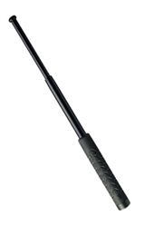 The distinctive Strike Force grip of the ASP Sentry Baton is complemented by 4130 steel shafts and a black chrome finish.