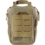 Designed to attach to your vehicle's headrest or any MOLLE or web platform, 5.11Â®'s UCR IFAK Pouch lets you keep 1-2 blow-out kits or medical essentials within arm's reach