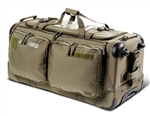 SOMS 3.0 Tactical Duffel upright with external compartments visible
