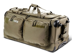 SOMS 3.0 Tactical Duffel upright with external compartments visible