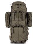 5.11 RUSH 100 Backpack 60L loaded with tactical gear