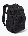 5.11 RUSH12 2.0 Backpack in Black â€“ Front View