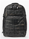 5.11 RUSH24 2.0 Backpack Multicam  â€“ Black Front View (Canada)