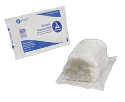The Krinkle Gauze Roll is a highly absorbent, breathable primary or secondary dressing that is manufactured of pre washed