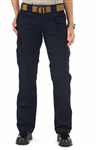 Taclite Pro Pants full view in black on female model