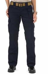Taclite Pro Pants full view in black on female model