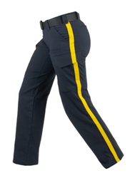 Womenâ€™s First Tactical V2 Tactical Pants with Yellow Stripe â€“ EMS and Security Uniform Pants for Canadian First Responders