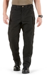 Taclite Pro Pants full view in black on male model