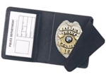 Halton Police Side Open Badge Case
