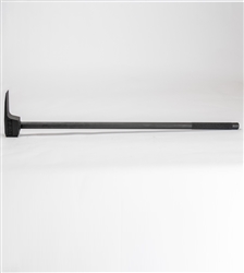 The BTI Halligan tool head is cast in HRc-34-36 hardened steel that is QPQ treated for durability and strength.
