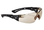 Bollé RUSH Smoke Lens – CSA Certified Tactical Safety Glasses with Anti-Fog and UV Protection for Canadian Law Enforcement and Range Use