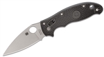 Spyderco Manix 2 Lightweight folding knife with CTS-BD1N blade and black FRCP handle â€“ available in Canada