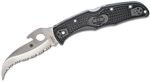 Spyderco Matriarch 2 folding knife with VG-10 serrated blade and Emerson opener â€“ available in Canada