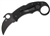 The all-black C170GBBKP Karahawk is a modern folding version of the traditional Southeast Asian Karambit. Its hawkbill blade is VG10 stainless steel and features a non-reflective titanium carbonitride (TiCN) coating.