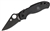 Spyderco Para 3 Lightweight folding knife with black DLC BD1N blade and black FRN handle – available in Canada