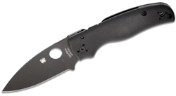 Spyderco Shaman C229GPBK folding knife with black G-10 handle