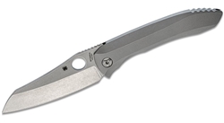 Spyderco Paysan folding knife with CPM-S90V blade and titanium integral handle â€“ available in Canada