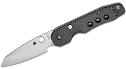 Spyderco Smock folding knife with CPM S30V blade and carbon fiber G-10 handle – available in Canada