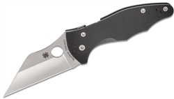 Spyderco Yojimbo 2 folding knife with CPM S30V Wharncliffe blade and black G-10 handle – available in Canada