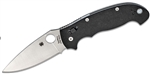 the Spyderco Manix 2 (C101GP2) has a Ball Bearing Lock. It's a hardened free-floating ball bearing contained in a custom hi-tech polymer see it inshore in our blades store in Canada