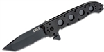 CRKT new M16 ZLEK line uses our very successful InterFrame construction, with tough, textured glass filled nylon scales over a 420J2 stainless steel liner InterFrame and solid glass filled nylon back spacers. Canada