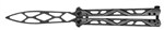 Kershaw Balanza rescue knife â€“ transparent handle folder with serrated blade, SpeedSafe assist, and glass breaker for Canadian users