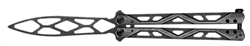 Kershaw Balanza rescue knife â€“ transparent handle folder with serrated blade, SpeedSafe assist, and glass breaker for Canadian users