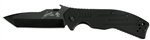 Kershaw Emerson CQC-8K folding knife â€“ black clip point tactical folder with Wave opener and G10 handle for Canadian professionals