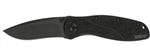Kershaw Blur black tactical knife â€“ assisted opening folder with Trac-Tec grip and DLC-coated blade for Canadian law enforcement and EDC
