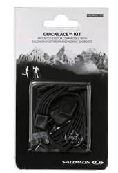 Replacement Quicklace Kit. Patented system compatible with Salomon Footwear and Nordic ski boots.