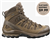 Salomon Quest 4D GORE-TEX Forces 2 EN boot â€“ Earth Brown side view