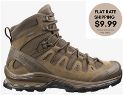 Salomon Quest 4D GORE-TEX Forces 2 EN boot – Earth Brown side view