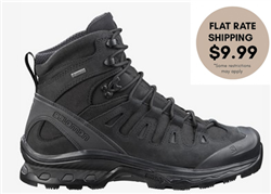 Salomon Quest 4D GORE-TEX Forces 2 EN â€“ black tactical boot side view