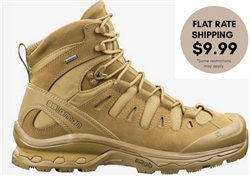 Salomon Quest 4D GORE-TEX Forces 2 EN – Coyote tactical boot side view