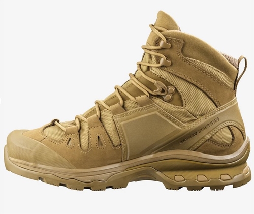 When your operation takes you into the most rugged terrain the QUEST 4D GORE TEX FORCES 2 gives you the support and grip of a mountain boot but still has the flexibility to