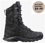 Salomon XA Forces GORE-TEX tactical boot – waterproof, black, side view