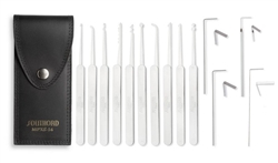 The MPXS-14 Lock Pick Set comes with nine picks and a broken key