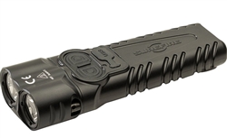 SureFire Stiletto Pro II PLR-C rechargeable LED flashlight with 1,500 lumens, aluminum body, pocket clip, and USB-C charging