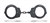 Peerless Superlite Chain Link Handcuff Black