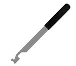 The ""Shovit Tool"" can open many door locks by using the old credit card technique