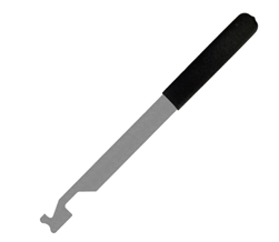 The ""Shovit Tool"" can open many door locks by using the old credit card technique