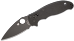 Spyderco Manix 2 folding knife with black CPM S30V blade and G-10 handle â€“ available in Canada