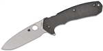 The Amalgam was designed from the ground up as a practical, versatile working knife that combined all the advantages of Spydercoâ€™s patented Compression Lock, a fully accessible Trademark Round Hole