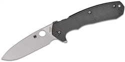 Spyderco Amalgam folding knife with CPM S30V blade and carbon fiber G-10 handle – available in Canada